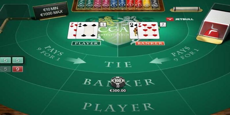 Những trường hợp xảy ra trong cách đếm bài Baccarat